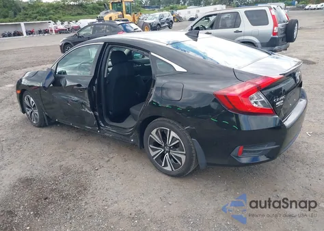 2017 Honda Civic Ex-T z USA, uszkodzony, nr VIN 19XFC1F3XHE207930